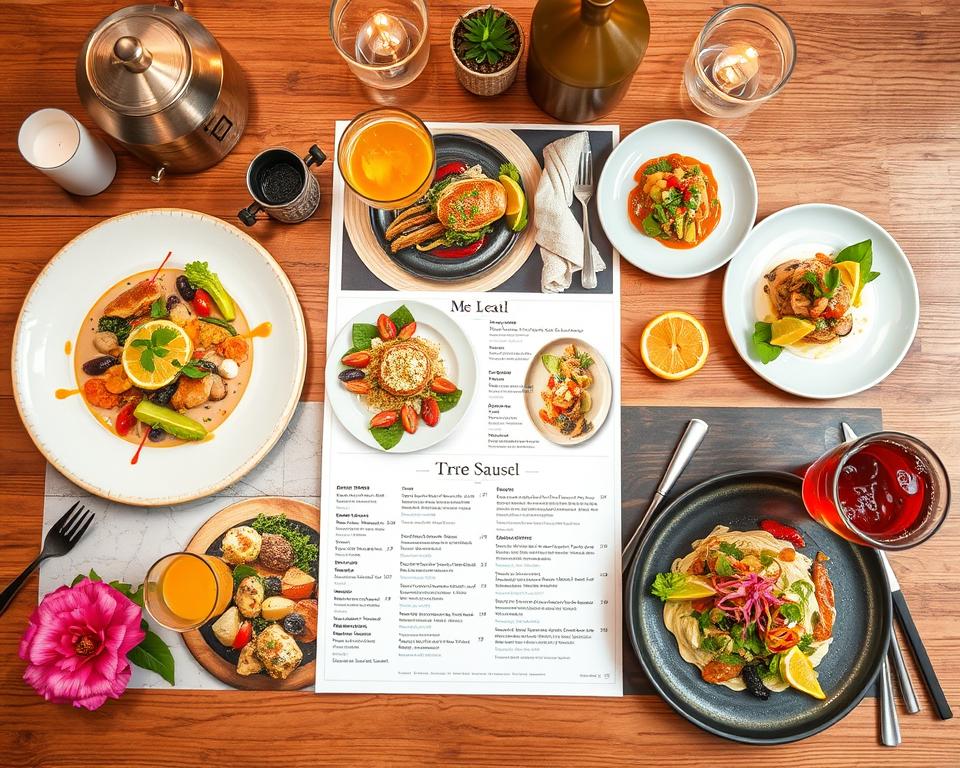 Struktura opisu produktu w restauracji